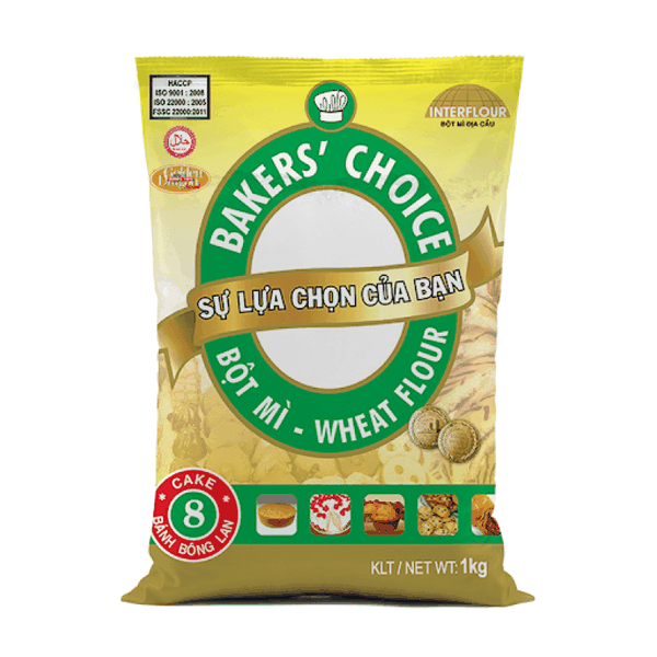 Bột Mì Bakers' Choice 1kg Số 8