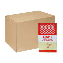 [Thùng] Xốt Mayonnaise Kewpie Dành Cho Đầu Bếp Gói 1kg x 12 Gói