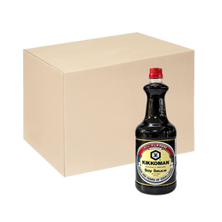 [Thùng] Nước Tương Kikkoman 1.6L x  6 Chai