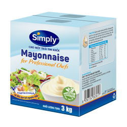 Xốt Mayonnaise Simply 3kg