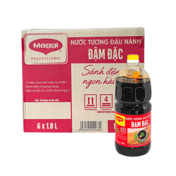 [Thùng] Nước Tương Đậm Đặc Maggi 1.8L x 6 Chai