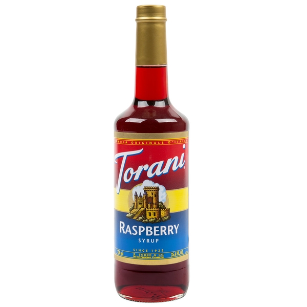 Sirô Phúc Bồn Tử Đỏ Torani Classic 750ml