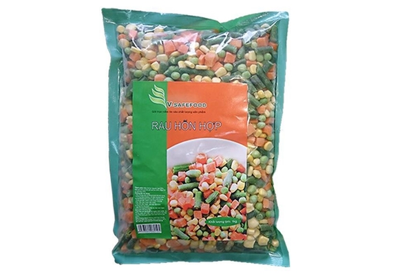 Rau Hỗn Hợp Đông Lạnh V-Safefood 1kg