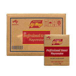 [Thùng] Xốt Mayonnaise Ajinomoto 3kg x 4 Hộp Giấy