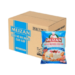 [Thùng] Bột Mì Đa Dụng Cao Cấp Meizan 1kg x 10 Gói