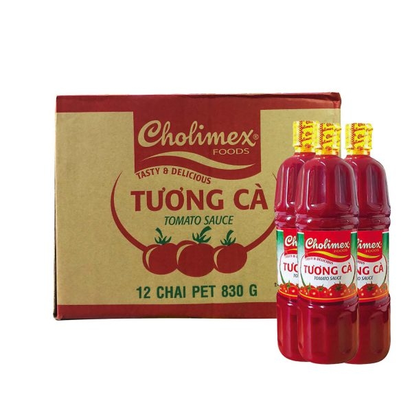 [Thùng] Tương Cà Cholimex 830g x 12 Chai