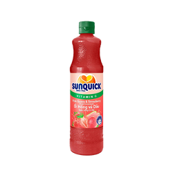 Nước Uống Ổi & Dâu Cô Đặc Sunquick 700ml