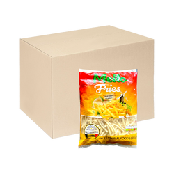 [Thùng] Khoai Tây Cắt Thẳng Đông Lạnh Meito 7mm 2.5kg x 4 Gói