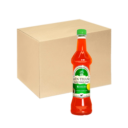 [Thùng] Nước Mắm Chay Hương Nấm Liên Thành 500ml x 24 Chai
