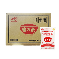 [Thùng] Bột Ngọt Ajinomoto Hạt Lớn 1kg x 15 Gói