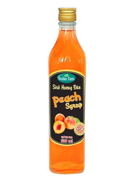 Sirô Đào Golden Farm 520ml