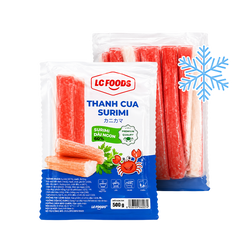Thanh Cua Surimi Đông Lạnh LC Foods 500g