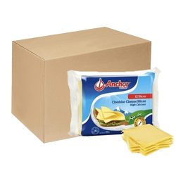 [Thùng] Phô Mai Cheddar Lát Anchor 200g x 24 Gói