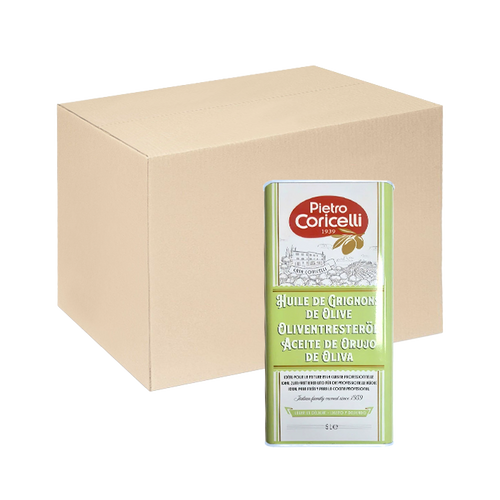 [Thùng] Dầu Oliu Pomace Pietro Coricelli 5L x 4 Can