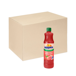 [Thùng] Nước Ép Hỗn Hợp Ổi & Dâu Cô Đặc Sunquick 700ml x 6 Chai