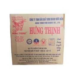 [Thùng] Nước Mắm Cá Cơm Nhĩ Hưng Thịnh 750ml x 12 Chai