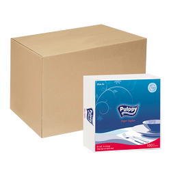 [Thùng] Khăn Ăn Pulppy 330 x 330mm 100 Tờ x 40 Gói