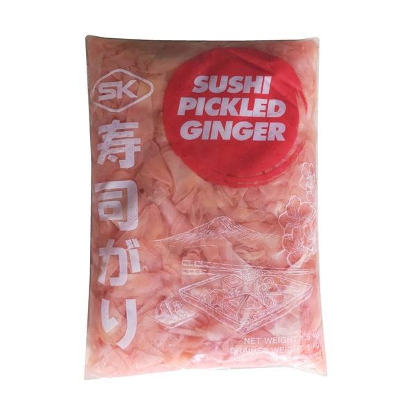 Gừng Hồng Cắt Lát 1.5kg