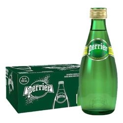 [Thùng] Nước Khoáng Thiên Nhiên Có Ga Perrier 330ml x 24 Chai