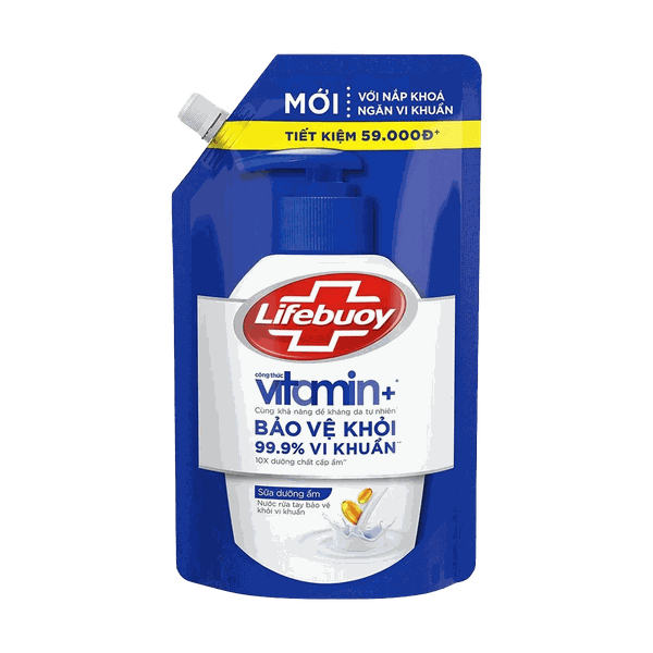 Nước Rửa Tay Lifebuoy Xanh - Chăm Sóc Da 1kg