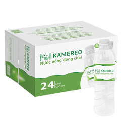 [Thùng] Nước Uống Đóng Chai Kamereo 500ml x 24 Chai