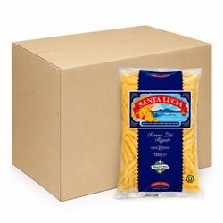 [Thùng] Nui Penne Ziti Rigate Số 70 Santa Lucia 500g x 24 Gói