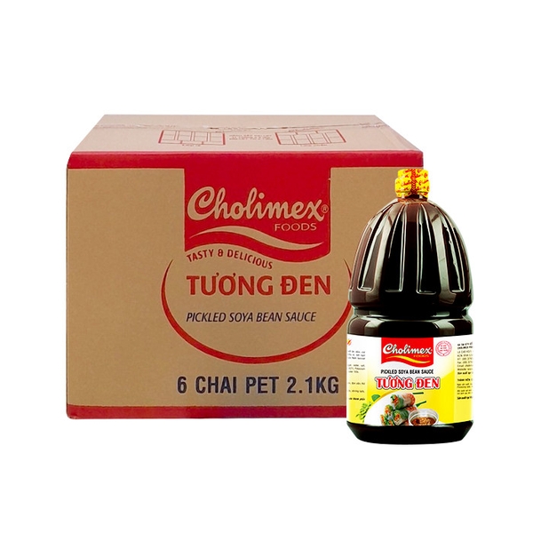[Thùng] Tương Đen Cholimex 2.1kg x 6 Chai