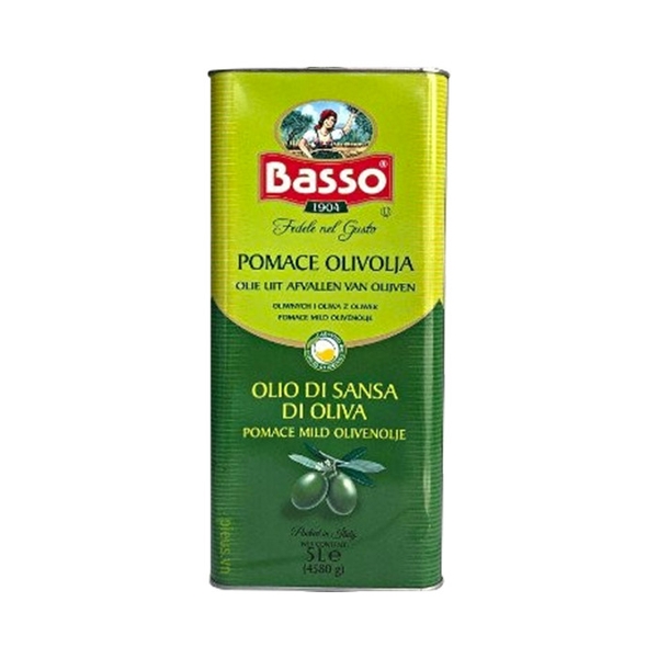 Dầu Oliu Pomace Basso 5L