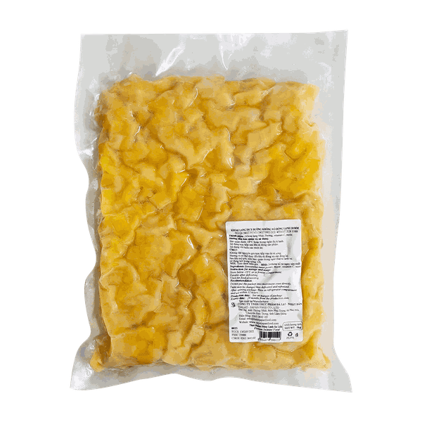 Khoai Lang Cắt Đông Lạnh Có Đường 10mm (Không Vỏ) 1kg