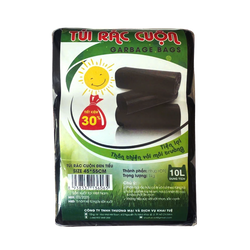 Túi Rác Đen Khai Tuệ 45 x 55cm - Lốc 3 Cuộn