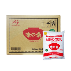 [Thùng] Bột Ngọt Ajinomoto Hạt Nhỏ 1kg x 15 Gói
