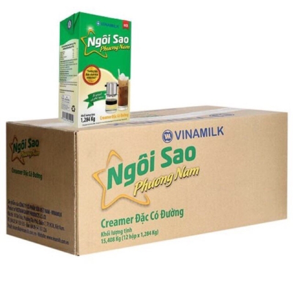 [Thùng] Sữa Đặc Ngôi Sao Phương Nam 1284g x 12 Hộp