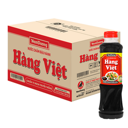 [Thùng] Nước Chấm Đậu Nành Hàng Việt 500ml x 24 chai