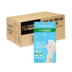 [Thùng] Găng Tay Tiện Lợi Kamereo Size L 100g x 24 Hộp