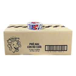 [Thùng] Phô Mai Con Bò Cười Vị Truyền Thống 16M 224g x 32 Hộp
