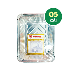 Khay Giấy Bạc CN.L15-TBP5 15cm x 20cm x 5cm x 5 Cái