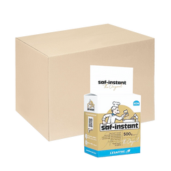 [Thùng] Men Khô Ngọt Nhãn Vàng Saf-instant 500g x 20 Gói