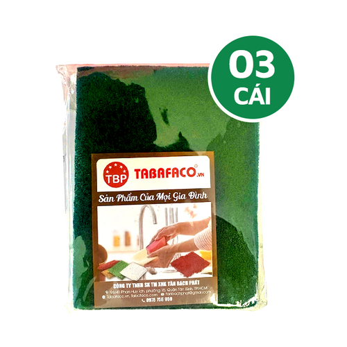 Cước Xanh TBP 17cm x 13cm x 3cm x 3 Cái