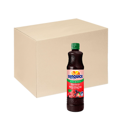 [Thùng] Nước Ép Trái Cây Berry Tổng Hợp Cô Đặc Sunquick 700ml x 6 Chai