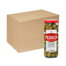[Thùng] Oliu Xanh Tách Hạt La Pedriza 340g x 12 Hũ