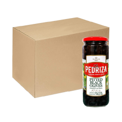 [Thùng] Oliu Đen Tách Hạt La Pedriza 340g x 12 Hũ