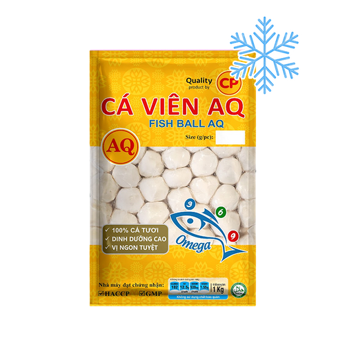 Cá Viên AQ Đông Lạnh CP 1kg