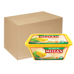 [Thùng] Bơ Thực Vật Cao Cấp Meizan 800g x 12 Hộp