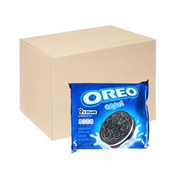 [Thùng] Bánh Quy Socola Oreo Vị Vani 236.25g x 12 Hộp
