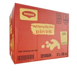 [Thùng] Nước Tương Maggi Đậm Đặc 700ml x 12 Chai