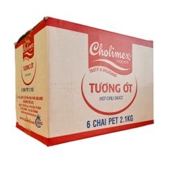 [Thùng] Tương Ớt Cholimex 2.1kg x 6 Chai