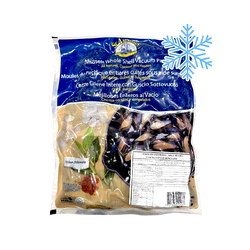 Vẹm Nguyên Vỏ Luộc Đông Lạnh 1kg