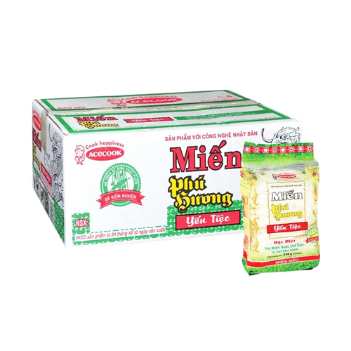 [Thùng] Miến Phú Hương Yến Tiệc 210g x 10 Gói