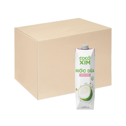 [Thùng] Nước Dừa Xiêm Sen Cocoxim 1L x 12 Hộp