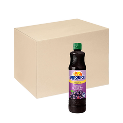 [Thùng] Nước Ép Trái Cây Lý Chua Đen Cô Đặc Sunquick 700ml x 6 Chai